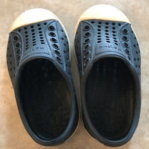 Toddler Native Shoes, black